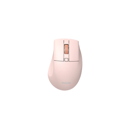 Philips SPK7528P 1600Dpi 5 Tuşlu 2.4Ghz Bluetooth Pembe Ergonomik Kablosuz Mouse