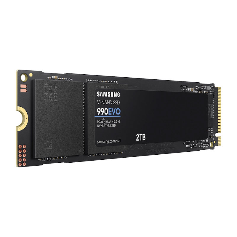 Samsung MZ-V9E2T0BW 2 TB 990 EVO 5000-4200Mb/s PCIe NVMe Gen5 M.2 22x80 SSD Harddisk