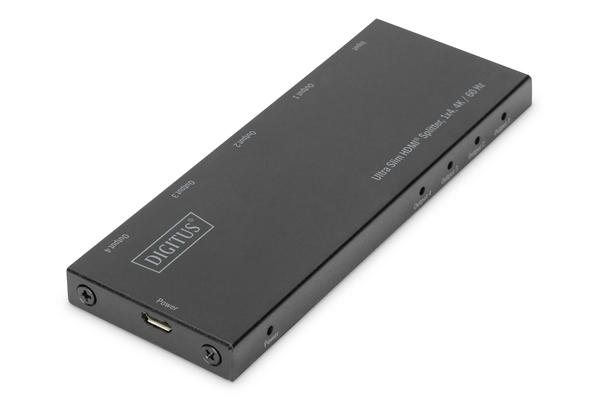 Digitus DS-45323 1 Port Giriş 4 Port Çıkış HDMI to HDMI 4K 60Hz HDR HDCP 2.2 HDMI Çoklayıcı