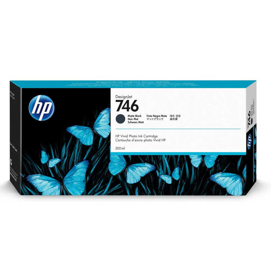 Hp P2V83A 746 300 ML Geniş Format Mat Siyah Orijinal Inkjet Kartuş