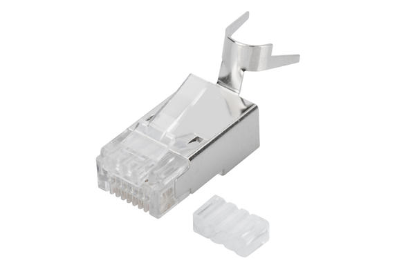 Digitus AK-219604 CAT6/CAT7 RJ45 8P8C Awg22-23 Kılavuzlu Konnektör (100 lü Paket)