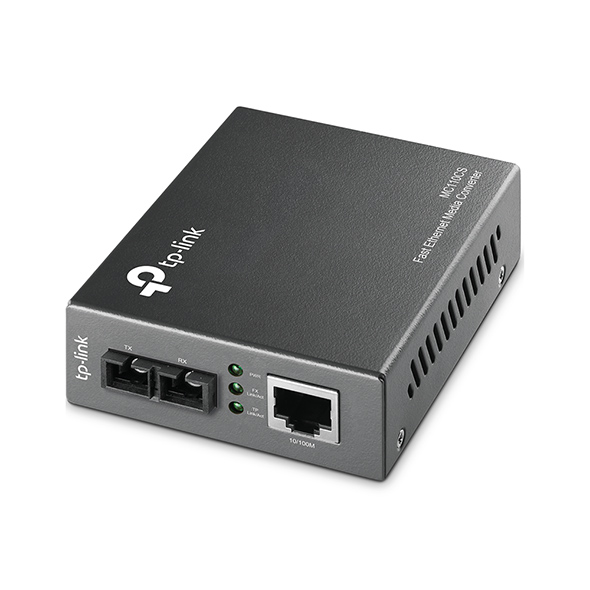 Tp-Link MC110CS 20 Km 1 Port SC/UPC 1 Port 100Mbps RJ45 Medva Dönüştürücü
