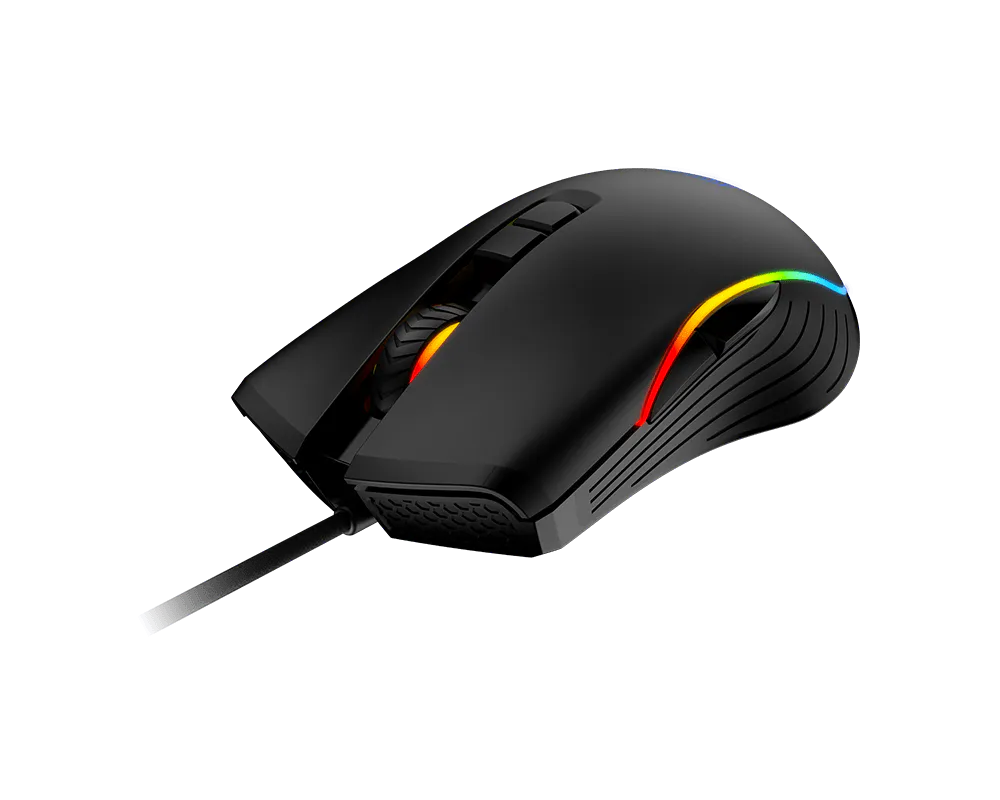 Msi GG FORGE GM300 GAMING 7200Dpi 6 Tuşlu Kablolu RGB Switch Oyuncu Mouse