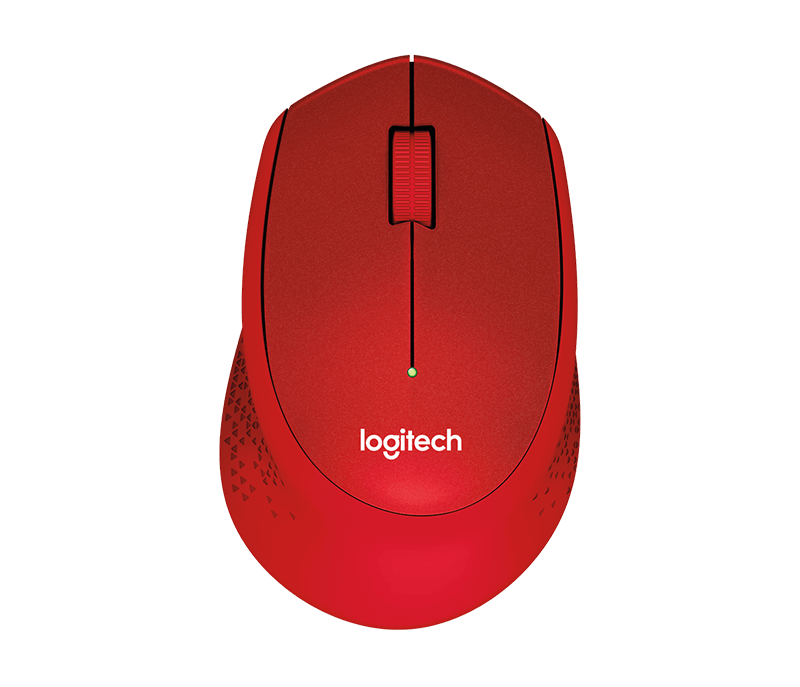 Logitech 910-004911 M330 Silent Plus Kırmızı Kablosuz Mouse