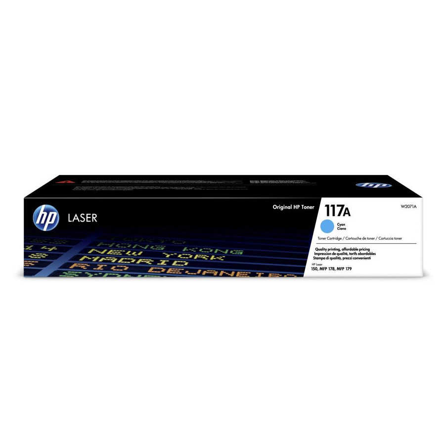 Hp W2071A 117A 700 Sayfalık Mavi Orjinal Laser Toner