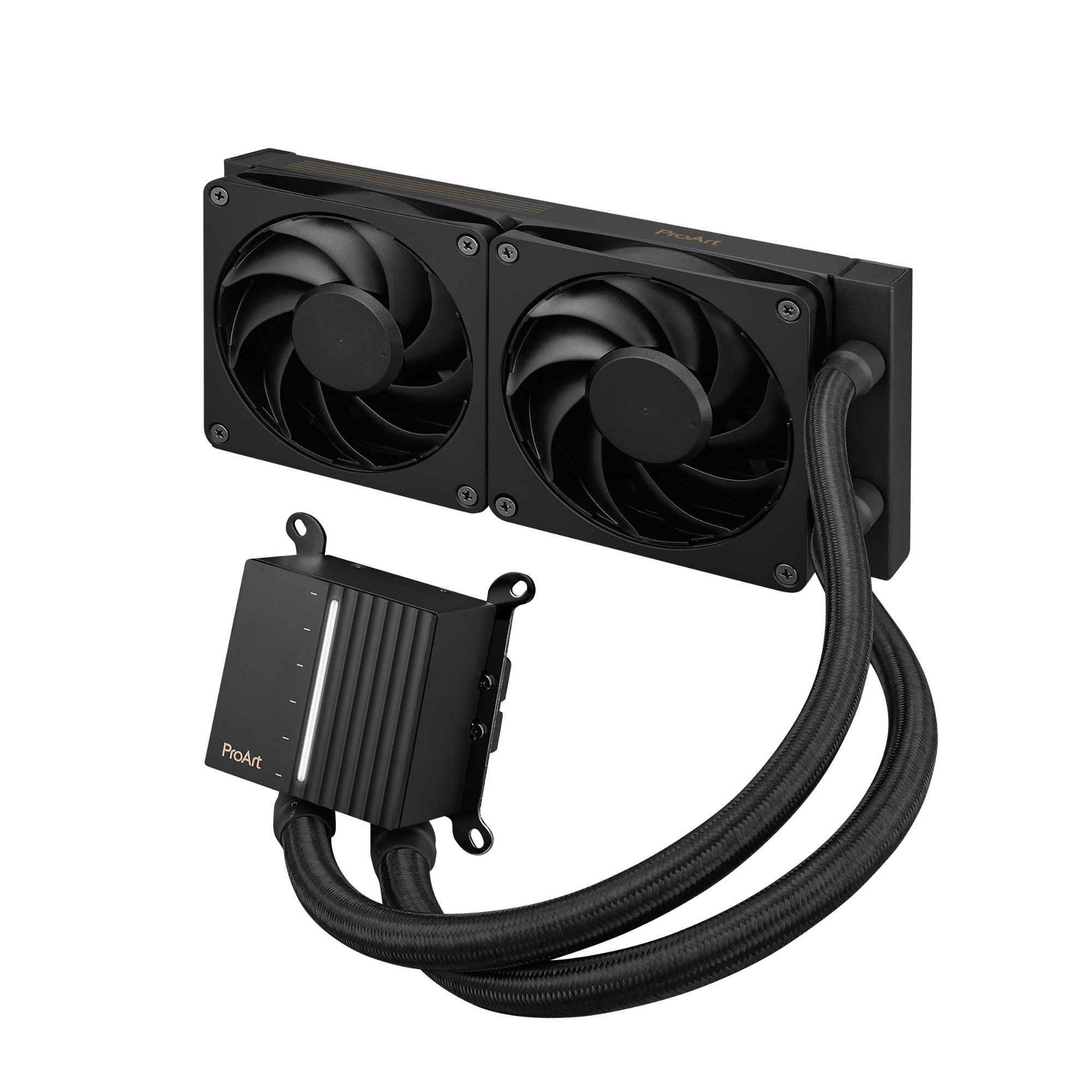 Asus PROART LC 240 2x12cm Fanlı INTEl_AMD Metal fanlı Sıvı Soğutmalı İşlmci Fanı