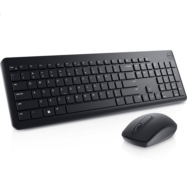 Dell 580-AKGI KM3322W Q TR Siyah Kablousz Klavye Mouse Set