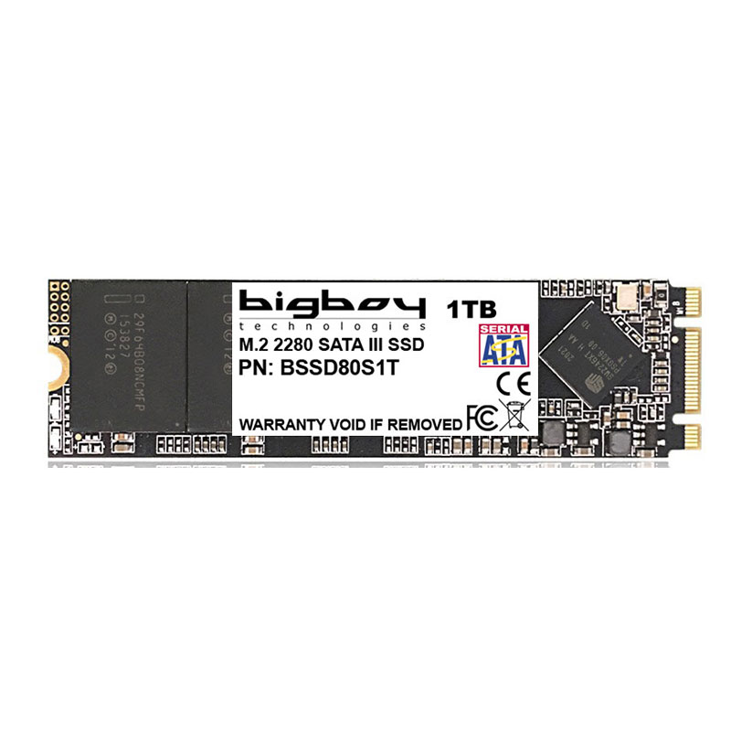 Bigboy BSSD80S1T 1 TB 550-430 Mb/s 22x80 M.2 SATA3 SSD Harddisk