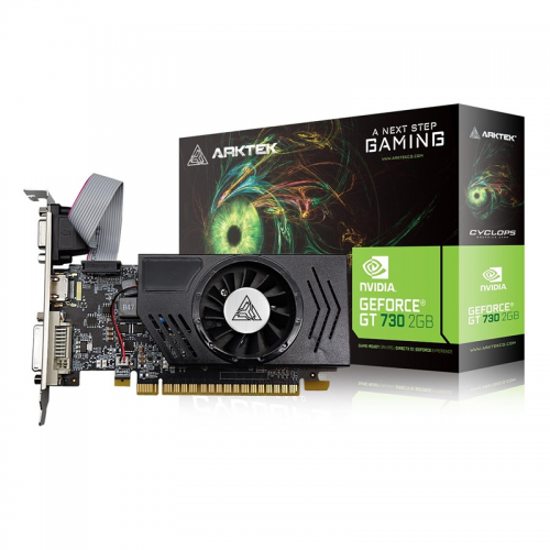 Arktek AKN730D3S2GL1 Cyclops 2 GB GDDR3 GeForce GT730 128Bit NVIDIA Ekran Kartı