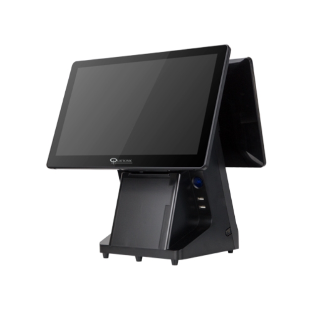 Quatronic DEX1561-D Celeron J1900 4GB 64GB SSD 14 inch FreeDos Çift Ekran Dokunmatik Pos Bilgisayar