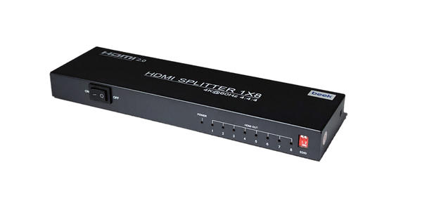 Beek BS-VSP-HA08UH 1 Giriş 8 Port Çıkış 4K Metal Şasi HDMI Görüntü Çoklayıcı Splitter