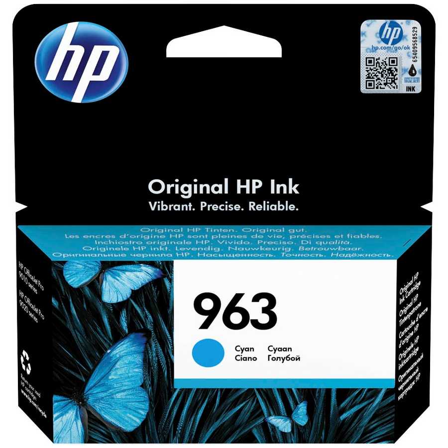 Hp 3JA23AE 963 700 Sayfalık Mavi Renkli Orijinal Inkjet Kartuş