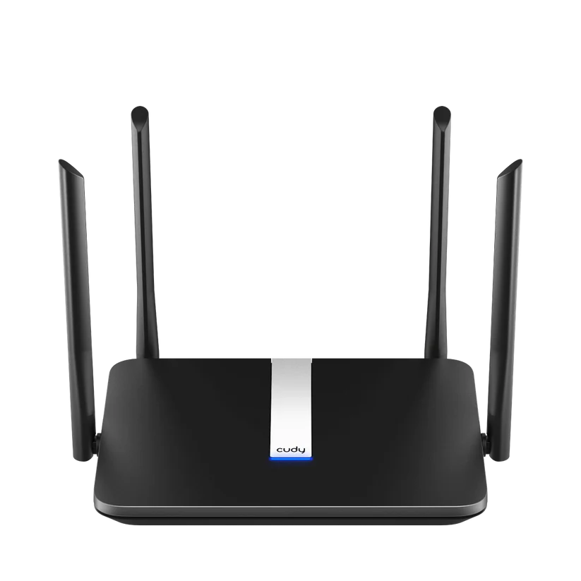 Cudy X6-AX1800 4 Port Gigabit AX1800 Dual Band 4 Antenli Router Access Point
