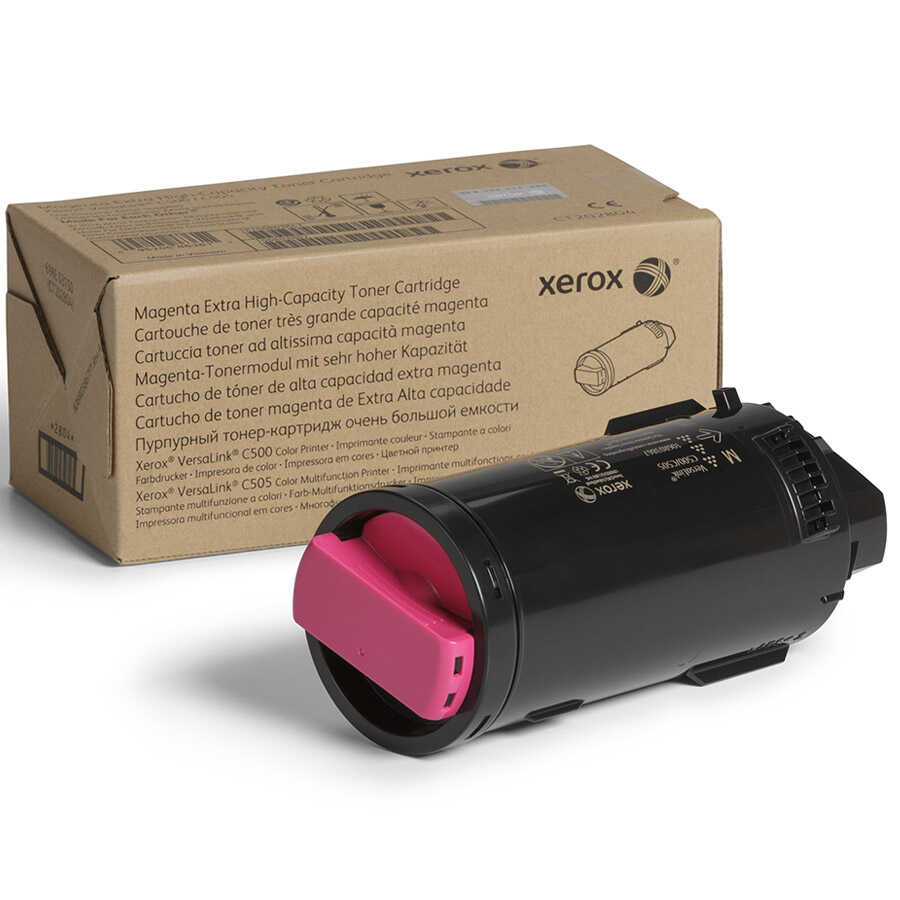 Xerox 106R03885 C500-C505 9.000 Sayfalık Yüksek Kapasiteli Kırmızı Orijinal Laser Toner