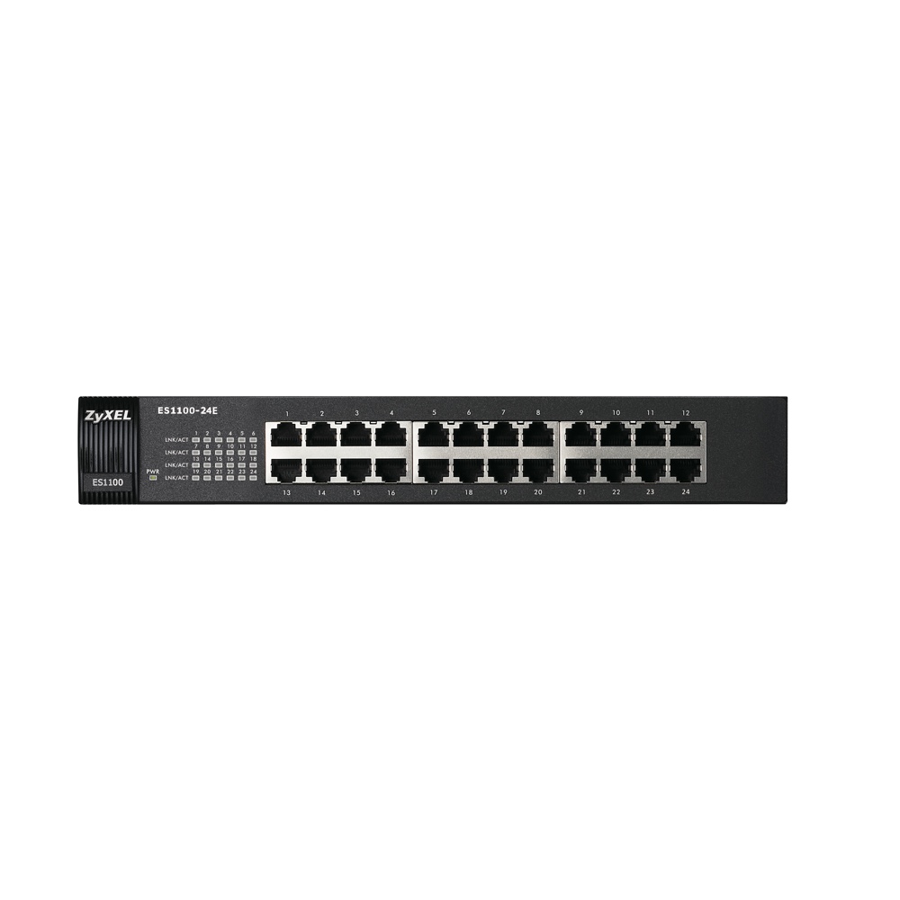 Zyxel ES1100-24E-EU01F 24 Port 10/100 MbPs Fast Ethernet Switch