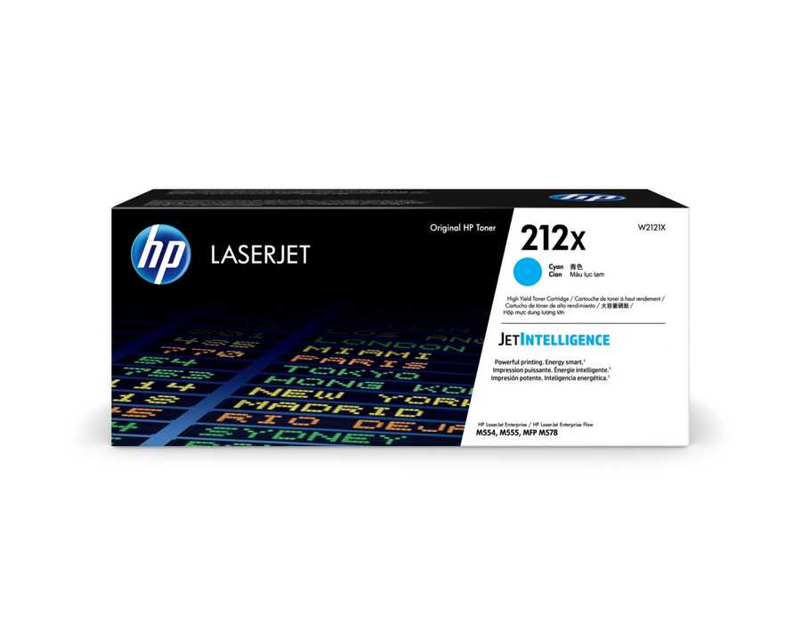 Hp W2121X 212X 10.000 Sayfalık Yüksek Kapasiteli Mavi Orjinal Laser Toner