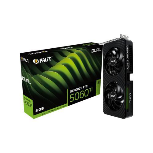 Palit NE7506T019P1-GB2062D 8 GB GDDR7 GeForce RTX 5060 Ti Dual 128Bit NVIDIA Ekran Kartı