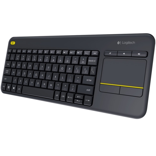 Logitech 920-007149 K400+ Q TR USB Kabloluz Touch Siyah Klavye