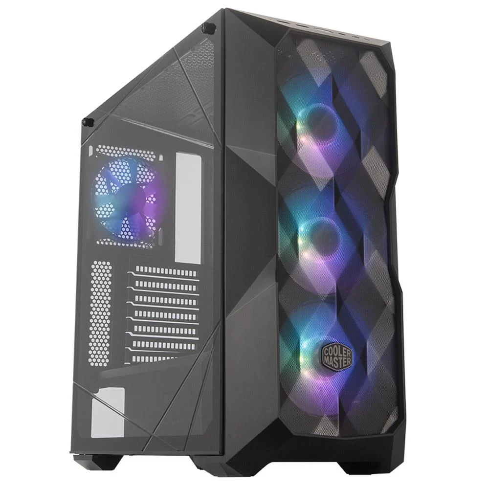 Cooler Master KASACMTD50010000 TD500 V2 PSU YOK 3x12cm ARGB Fanlı Mid Tower Oyuncu Kasası