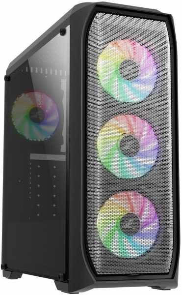 Zalman 5-N5MF PSU YOK 4x12cm RGB Fanlı Mid Tower Siyah Oyuncu Kasası