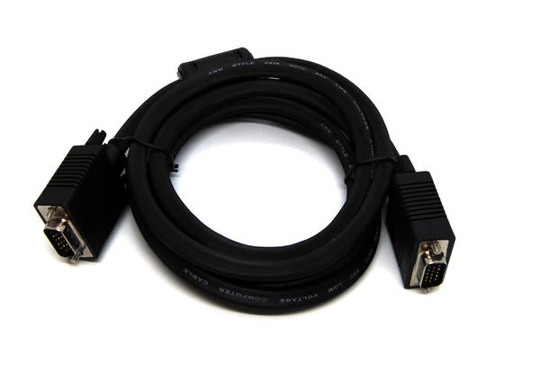 Beek BC-DSP-VG-MM-30-1 30 Mt VGA to VGA 3Coax/7C AWG28 2x Feritte VGA Kablosu