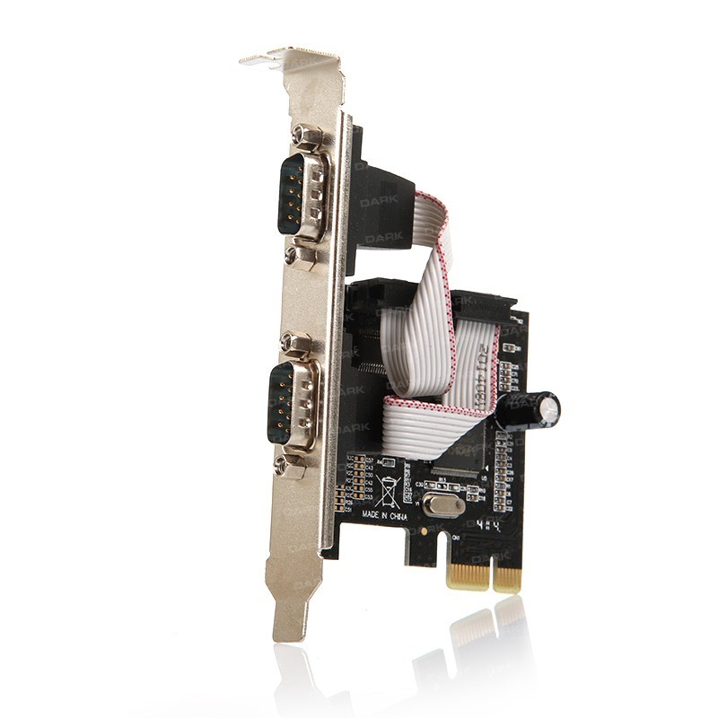 Dark DK-AC-PERS232 PERS232 2 Port RS232 Seri Bağlantılı PCI Express x1 Kartı