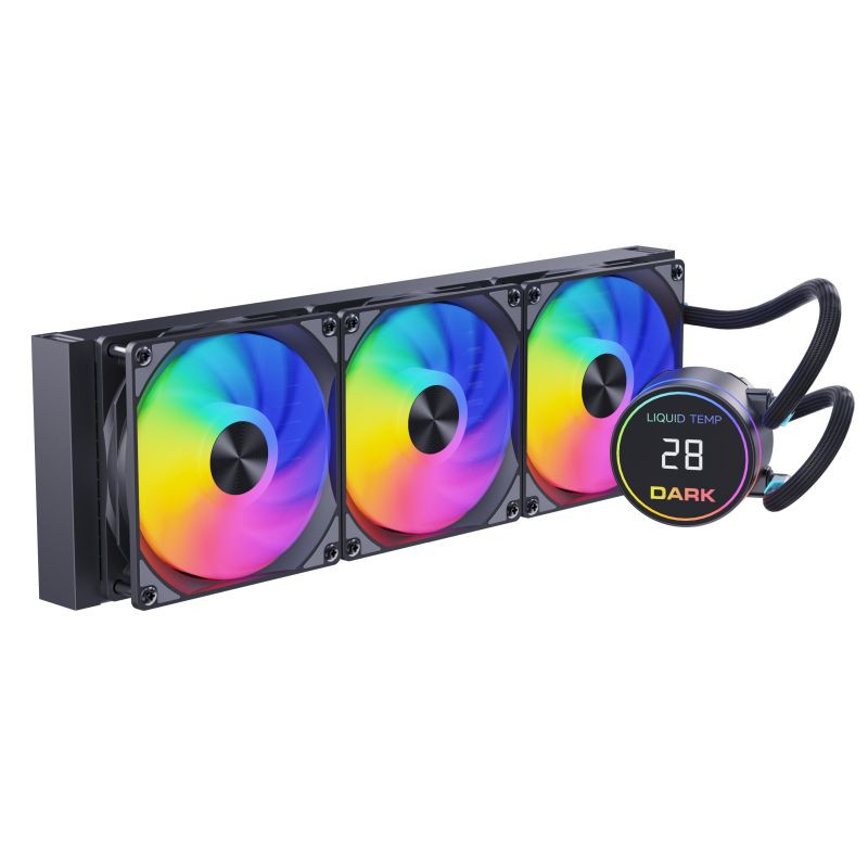 Dark DKCCW362 Freezer W362 360 3x12cm ARGB Fanlı TDP AMD-INTEL Sıvı Saoğutma İşlemci Soğutucusu