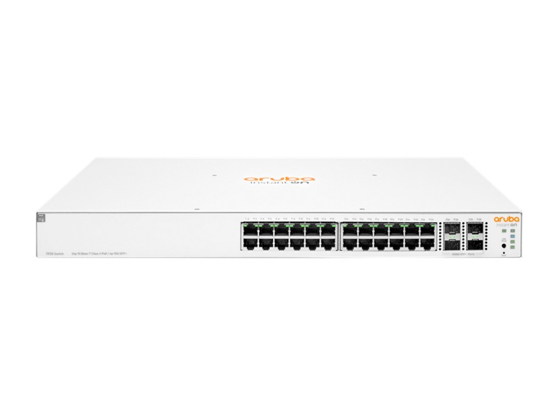 Hp JL683B Aruba 1930 24 Port Gigabit 4 Port SFP+ 195W PoE Switch