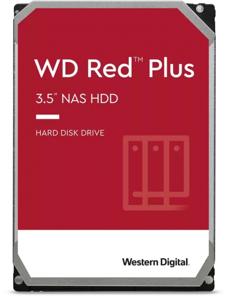 Western Digital WD80EFPX 8 TB 7200Rpm 256MB SATA 3.5 inch Red Plus NAS Harddisk