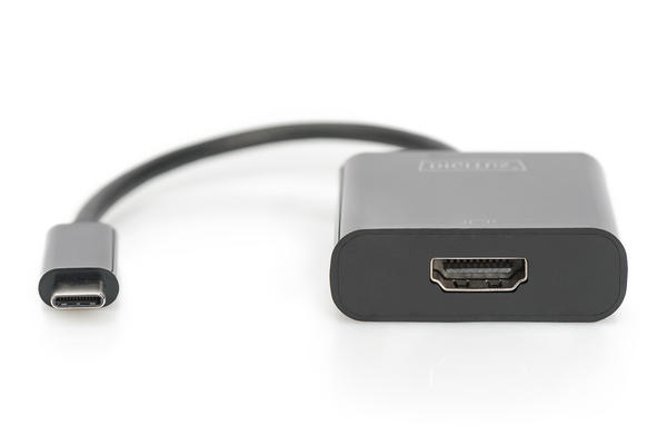Digitus DA-70852 USB 3.1 Type-C Gen1 to HDMI 4K Ultra HD 2160p HDMI USB Grafik Adaptör
