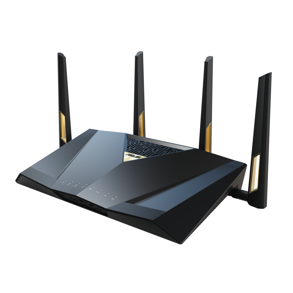Asus RT-BE88U BE7200 6 Port Gigabit Dual Band 4 Antenli Router Access Point