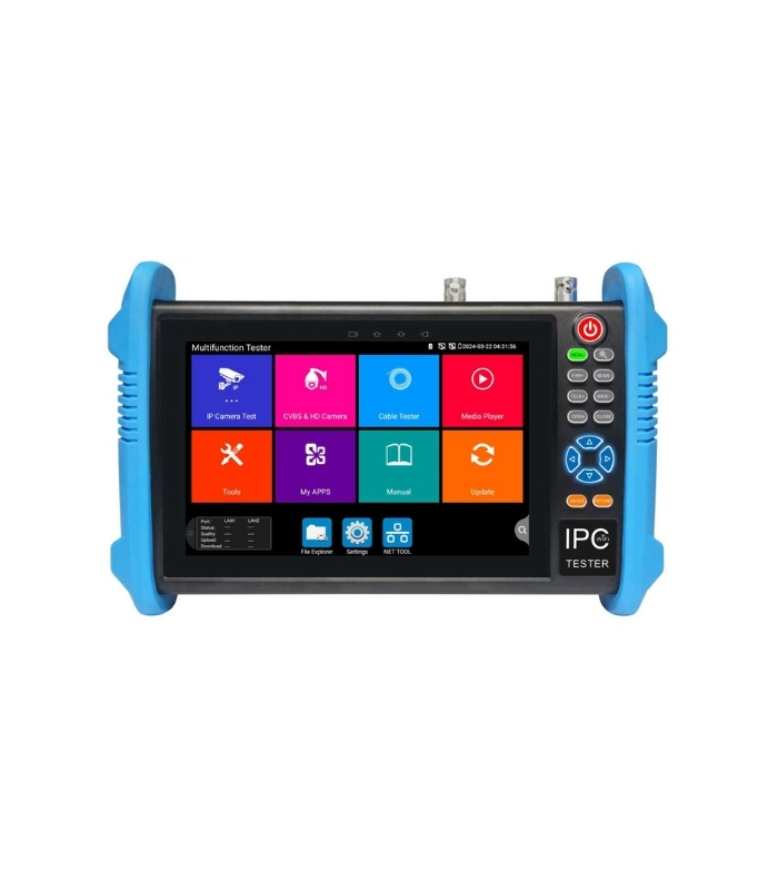 Nova NVC-IPC5800ADH PRO 7 inch 8K SFP IP AHD-TVI-CVI-CCTV Test Cihazı