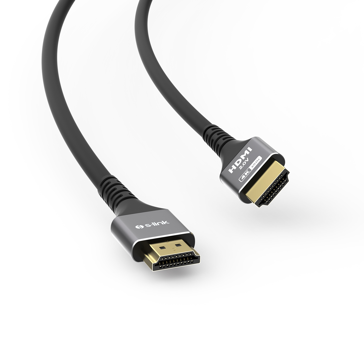 S-Link SLX-HD4K03 3 Mt HDMI to HDMI 19+1 v2.0 4K 4096x2160 60Hz Hdmı Görüntü Kablosu