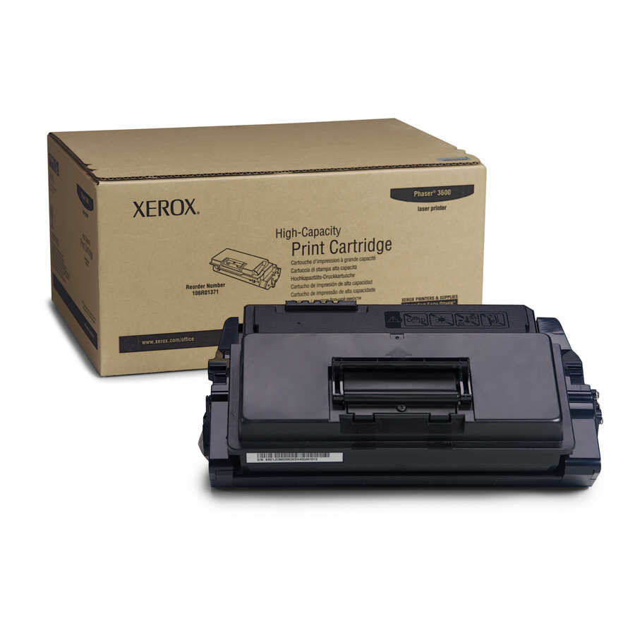 Xerox 106R01371 Phaser 3600 14.000 Sayfalık Yüksek Kapasiteli Siyah Orijinal Laser Toner