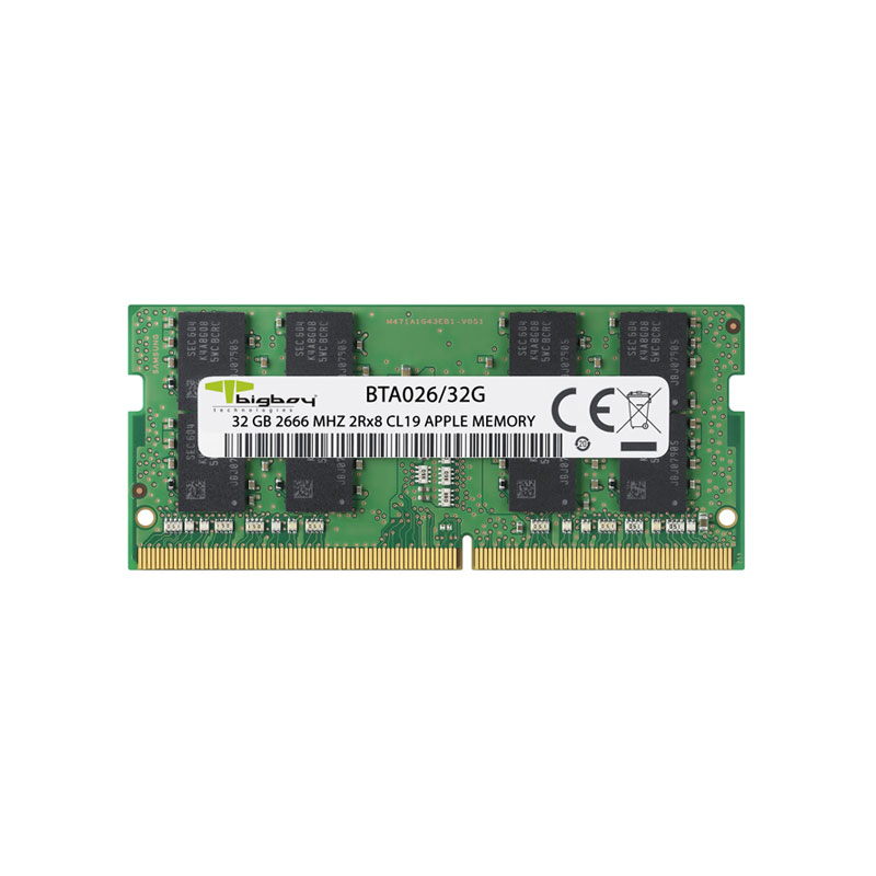 Bigboy BTA026/32G 32 GB DDR4 2666Mhz CL19 Apple Notebook Bellek