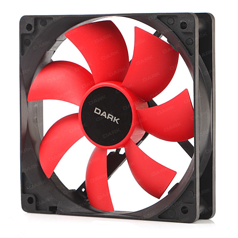 Dark DKCCF123R 12 cm Kırmızı Kanatlı 3 Pin Kasa Fanı