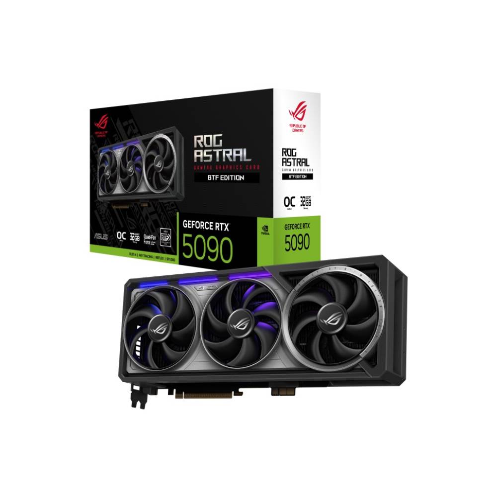 Asus ROG-ASTRAL-RTX5090-O32G-BTF-GAMING 32 GB GDDR7 GEForce RTX 5090 OC 512Bit NVIDIA Ekran Kartı