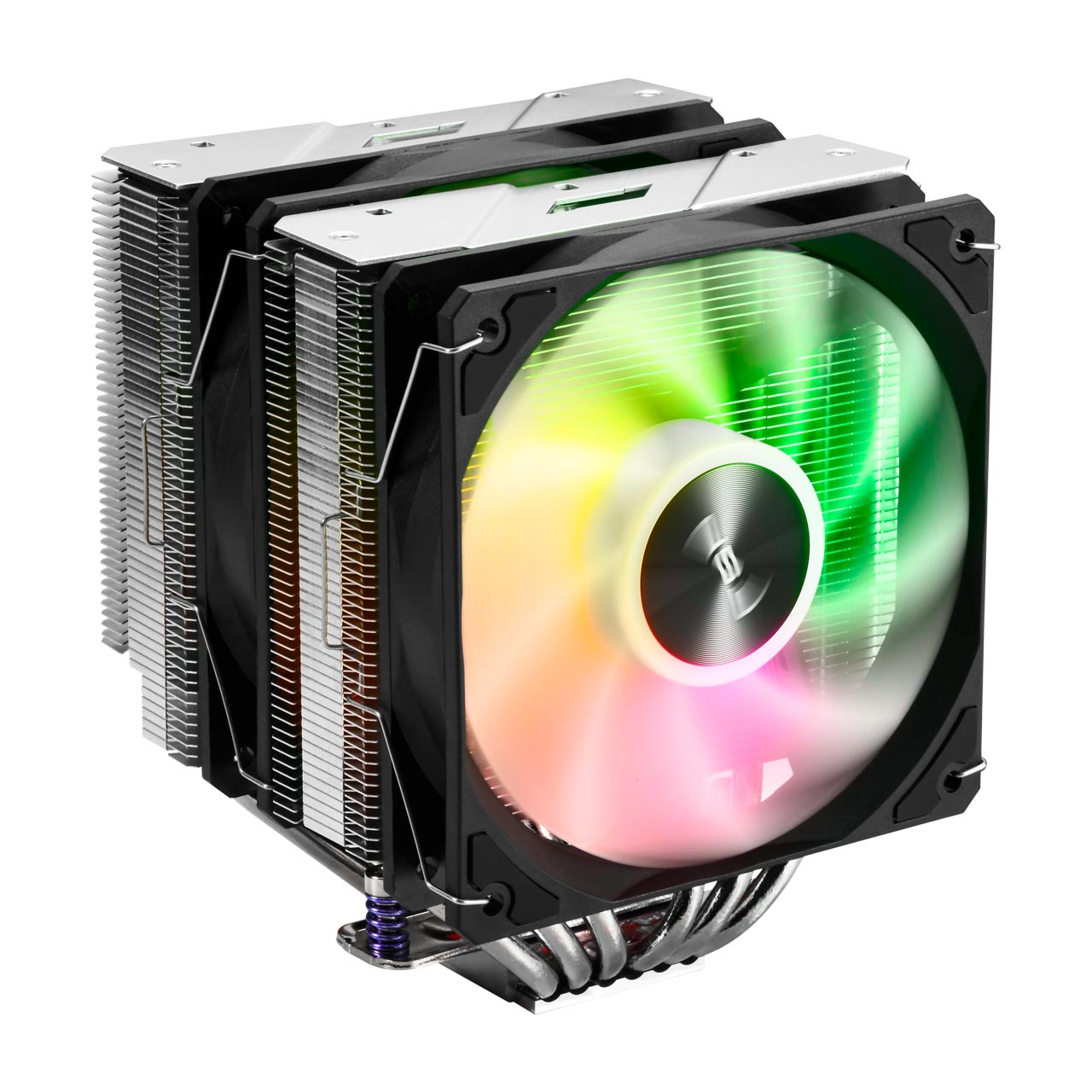 Fsp MP7-BA 2x12cm RGB Fanlı 6 Bakır Borulu AMD-INTEL 1851-AM5 Uyumlu İşlemci Fanı