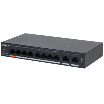 Dahua CS4010-8ET-60 8 Port 100Mbps Poe 2 Port Uplink 60W PoE Switch