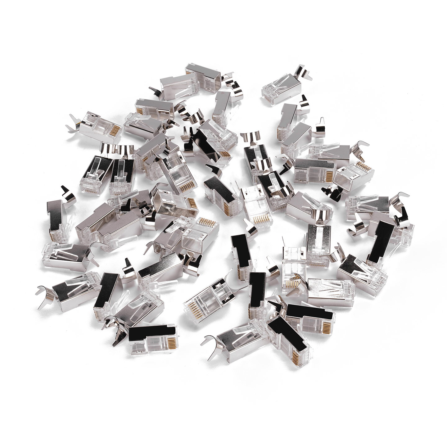 S-Link SL-CAT712 CAT7 FTP Metal 50 li Kavanoz CAT7 Konnketör