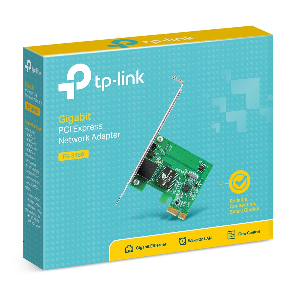 Tp-Link TG-3468 10/100/1000Mbps Gigabit Pcı Express Ethernet Kartı