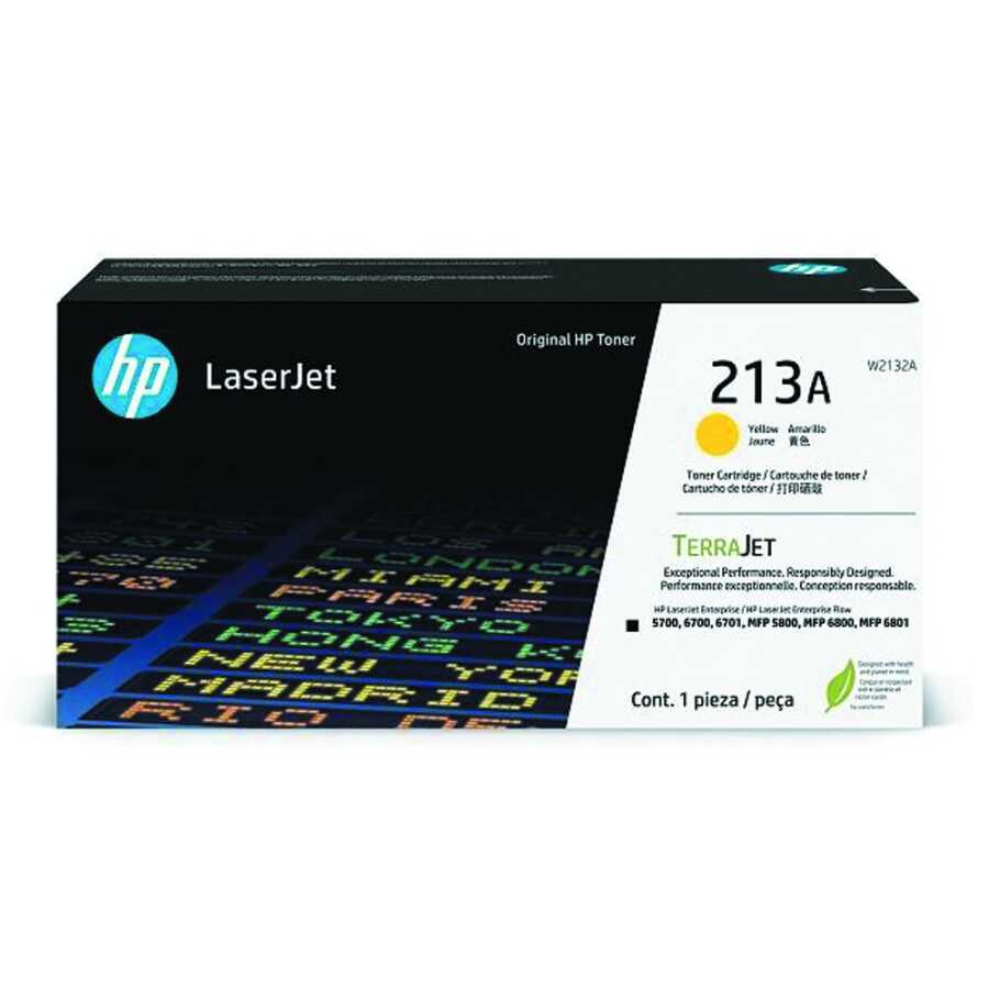 Hp W2132A 213A 3.000 Sayfalık Sarı Orjinal Laser Toner