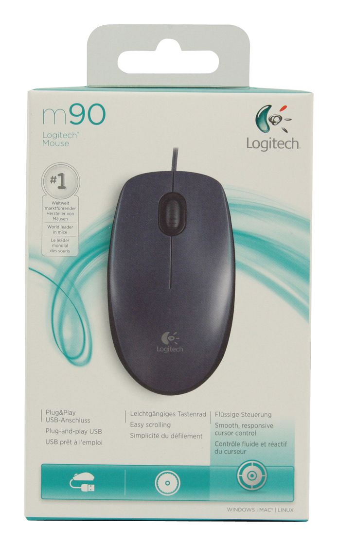 Logitech 910-001793 M90 USB Kablolu Siyah Mouse