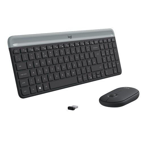 Logitech 920-009435 MK470 Q TR 1000Dpi 3 Tuşlu Kablosuz Siyah Klavye Mouse Set