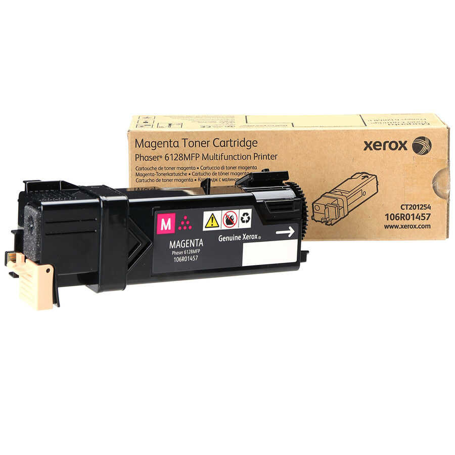 Xerox 106R01457 Phaser 6128 2.500 Sayfalık Kırmızı Orijinal Laser Toner