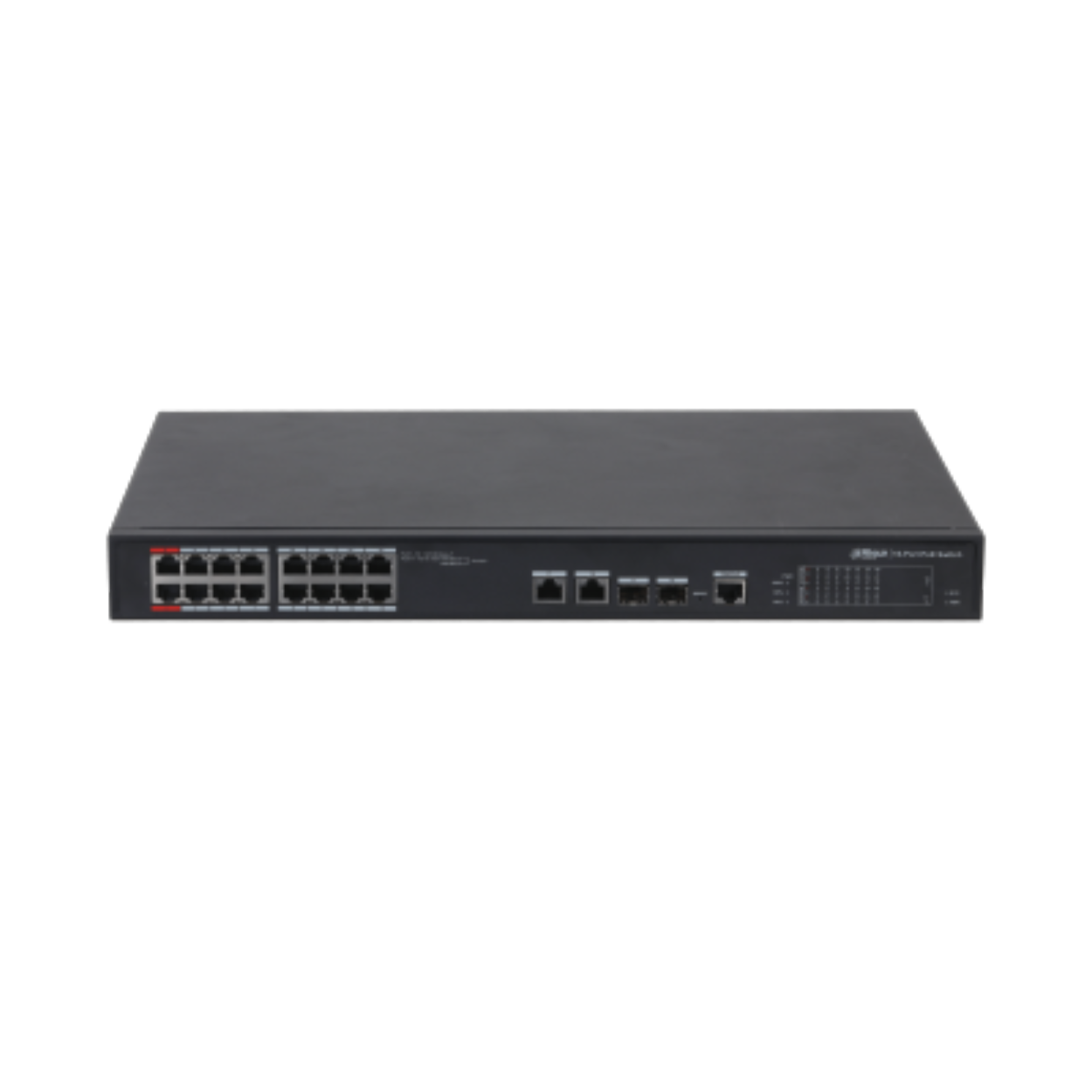 Dahua PFS4218-16ET-240-V2 16 Port Gigabit PoE 2 Port uplink 2 Port SFP 240W PoE Switch