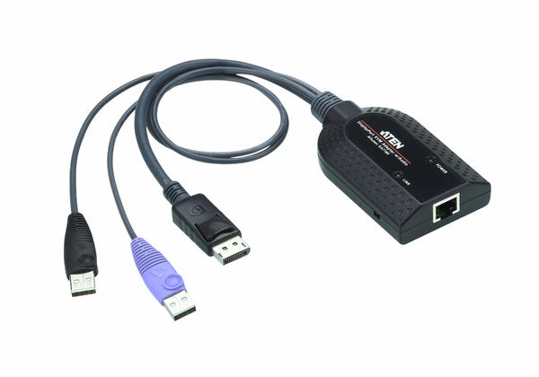 Aten KA7189 USB DISPLAY PORT to ETNERNET Virtual Media KVM Adaptörü