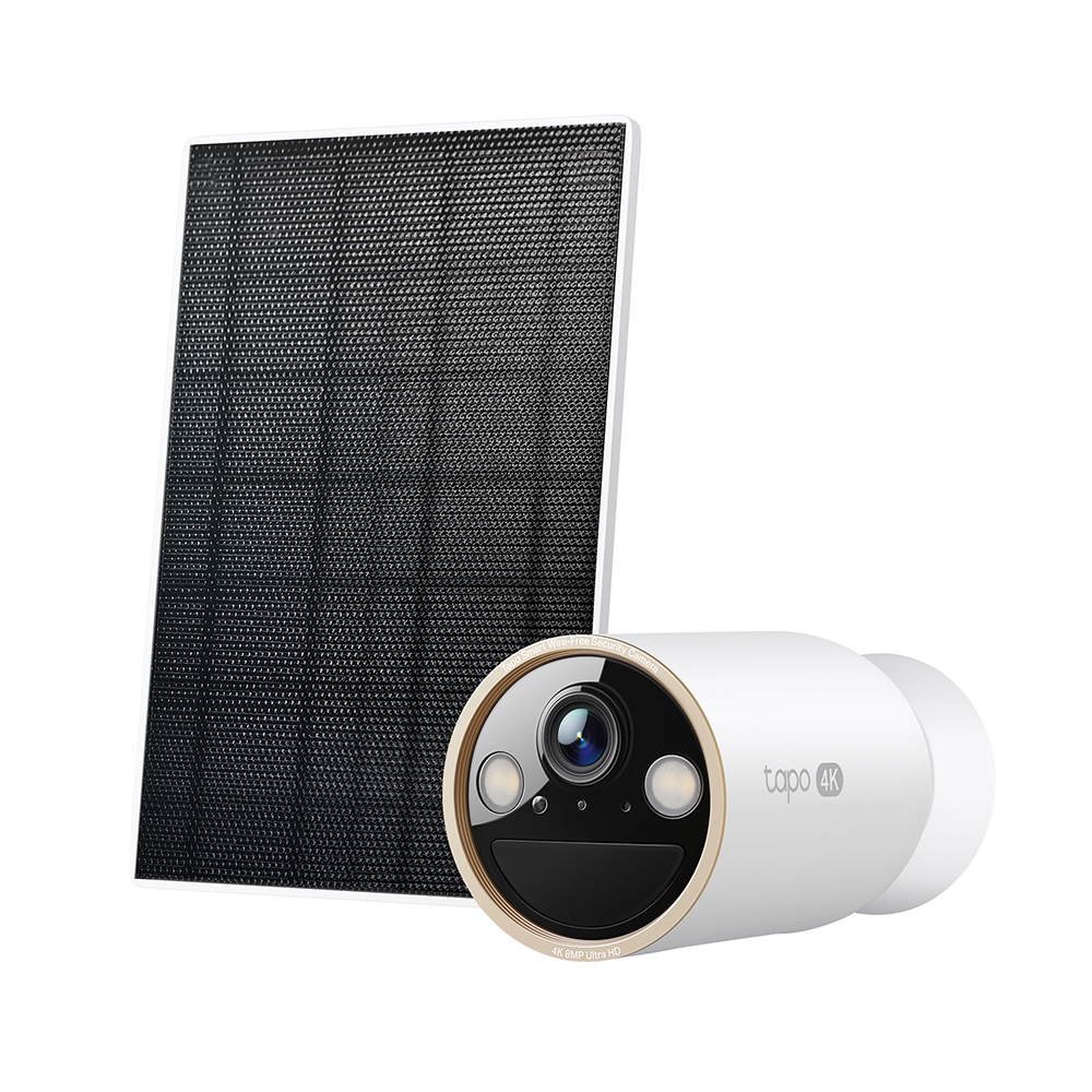 Tp-Link Tapo C460 KIT 8MP 3mm Lensli 4K Pille Çalışan Güneş Enerjili Wi-Fi Kamera