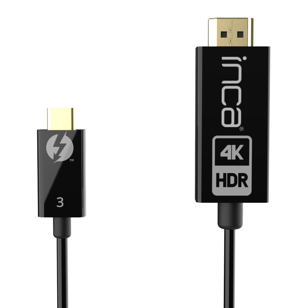 Inca ITCH-30 1.8 Mt USB Type C to HDMI v2.0 4K Çevirici Kablo
