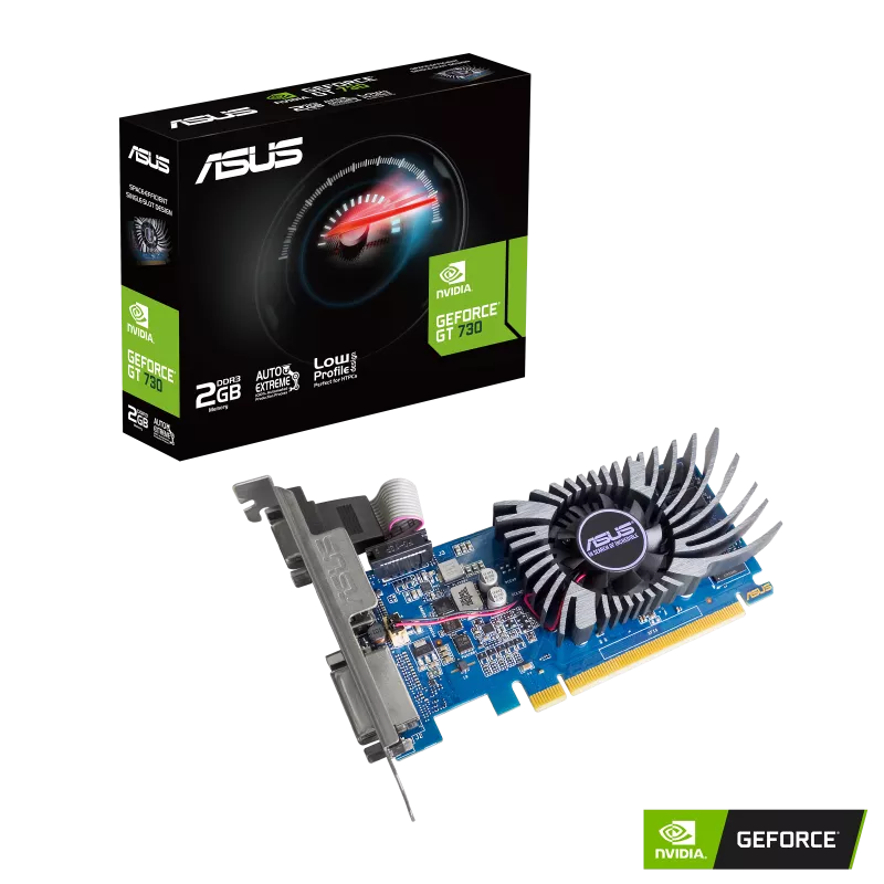 Asus GT730 2GD3 BRK EVO 2 GB DDR3 GeForce GT730 64Bit NVIDIA ekran Kartı